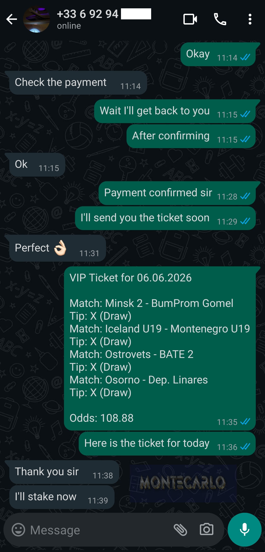 ticket ticket